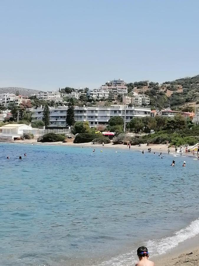 Marios View Daire Saronida Dış mekan fotoğraf